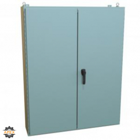 HAMMOND | 1422B10 | N12 DBL DOOR WALLMOUNT ENCL W/PANEL - 60