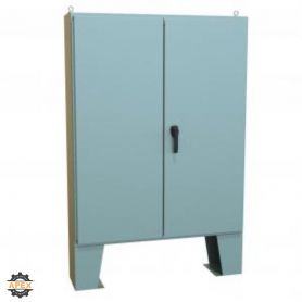 HAMMOND | 1422B10F | N12 DBL DOOR FLOORMOUNT ENCL W/PANEL -