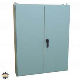 HAMMOND | 1422B8 | N12 DBL DOOR WALLMOUNT ENCL W/PANEL - 60