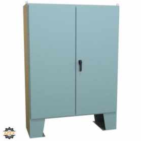 HAMMOND | 1422E20F | N12 DBL DOOR FLOORMOUNT ENCL W/PANEL -
