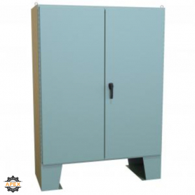 HAMMOND | 1422E24F | N12 DBL DOOR FLOORMOUNT ENCL W/PANEL -