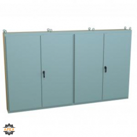 HAMMOND | 1422MD4 | N12 MULTI DOOR ENCL W/PANEL - 86.12 X 14