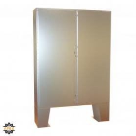 HAMMOND | 1422N4SSB12F | N4X DBL DOOR FLOORMOUNT ENCL W/PANE