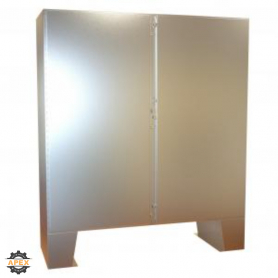 HAMMOND | 1422N4SSF24F | N4X DBL DOOR FLOORMOUNT ENCL W/PANE