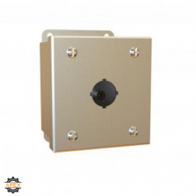 HAMMOND | 1435MSSA | PUSHBUTTON ENCL - 1 PB X 22.5MM - 304 S