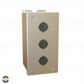 HAMMOND | 1437MSSC | PUSHBUTTON ENCL - EXTRA DEEP - 3 PB X 2