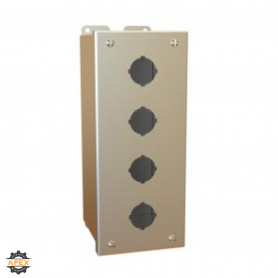 HAMMOND | 1437MSSD | PUSHBUTTON ENCL - EXTRA DEEP - 4 PB X 2