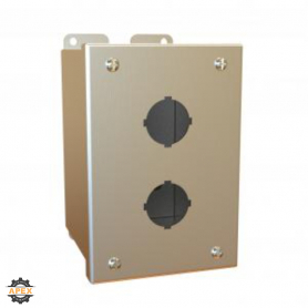 HAMMOND | 1437S16B | PUSHBUTTON ENCL - EXTRA DEEP - 2 PB X 3