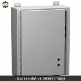 N12 DISCONNECT ENCL W/PANEL - 60 X 37-3/8 X 12 - STEEL/GRAY
