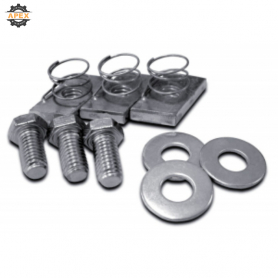 HAMMOND | 1463S | HDWR PKG OF 3 SPRING NUTS & BOLTS