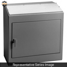 CONSOLE CABINET WRITING SURFACE 24" - STEEL/GRAY
