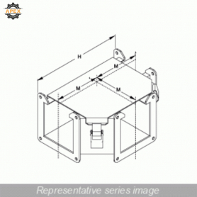 HAMMOND | 1485BTN | N12 WIREWAY, TEE FITTING, TOP OPEN - FIT