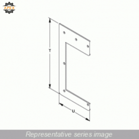 HAMMOND | 1485DL1 | N12 WIREWAY, DROP HANGER - FITS 6 X 6 -