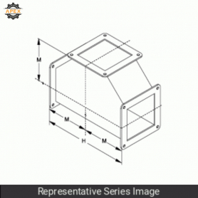 HAMMOND | 1487CTSS | N4X WIREWAY, TEE FITTING - FITS 4 X 4 -