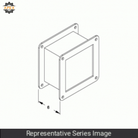 HAMMOND | 1487DM6SS | N4X WIREWAY, NIPPLE - FITS 6 X 6 - 304