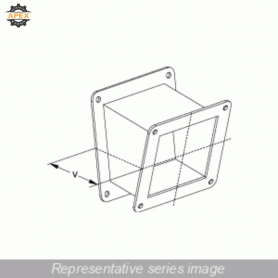 HAMMOND | 1487E2P | N12 WIREWAY, 22 ELBOW - FITS 8 X 8 - STE