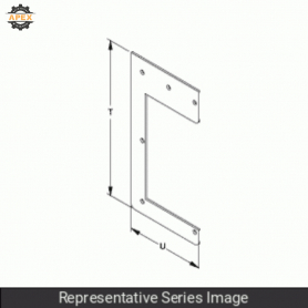 HAMMOND | 1487EL1SS | N4X WIREWAY, DROP HANGER - FITS 8 X 8