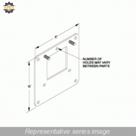 HAMMOND | 1487ERED | N12 WIREWAY, REDUCER - 8X 8 TO 6 X 6 -