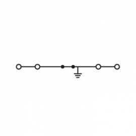 WAGO | 2000-1407 | 4-CONDUCTOR GROUND TERMINAL BLOCK; 1 MM²;