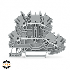 WAGO | 2000-2201 | DOUBLE-DECK TERMINAL BLOCK; THROUGH/THROU