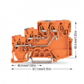 WAGO | 2000-5352 | 3-CONDUCTOR SENSOR SUPPLY TERMINAL BLOCK;