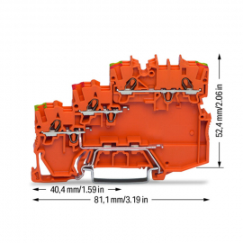WAGO | 2000-5377/101-000 | 3-CONDUCTOR SENSOR/ACTUATOR TERMI