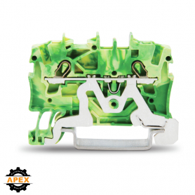 WAGO | 2001-1207 | 2-CONDUCTOR GROUND TERMINAL BLOCK; 1.5 MM
