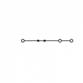 WAGO | 2001-1305 | 3-CONDUCTOR THROUGH TERMINAL BLOCK; 1.5 M