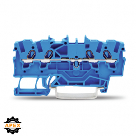 WAGO | 2001-1404 | 4-CONDUCTOR THROUGH TERMINAL BLOCK; 1.5 M