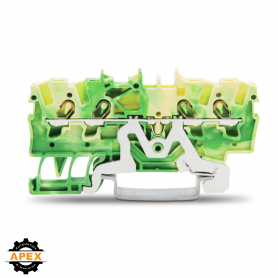 WAGO | 2001-1407 | 4-CONDUCTOR GROUND TERMINAL BLOCK; 1.5 MM