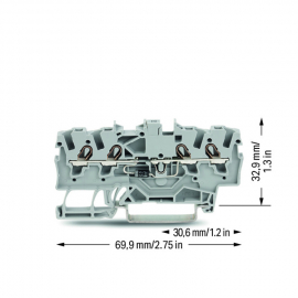 WAGO | 2001-1411/1000-410 | COMPONENT TERMINAL BLOCK; 4-COND