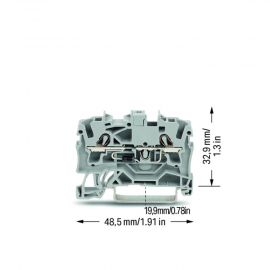 WAGO | 2002-1211/1000-410 | COMPONENT TERMINAL BLOCK; 2-COND