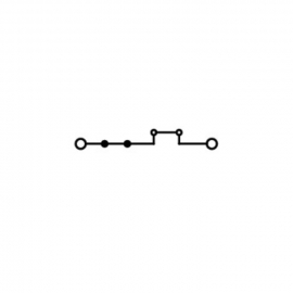 WAGO | 2002-1602 | 2-CONDUCTOR THROUGH TERMINAL BLOCK; 2.5 M