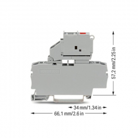 WAGO | 2002-1611/1000-541 | 2-CONDUCTOR FUSE TERMINAL BLOCK;