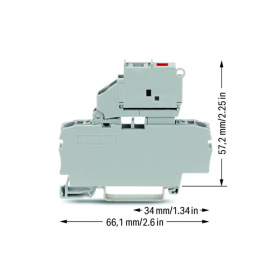 WAGO | 2002-1611/1000-867 | 2-CONDUCTOR FUSE TERMINAL BLOCK;