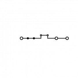 WAGO | 2002-1701 | 3-CONDUCTOR THROUGH TERMINAL BLOCK; 2.5 M