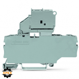 WAGO | 2002-1711 | 3-CONDUCTOR FUSE TERMINAL BLOCK; WITH PIV