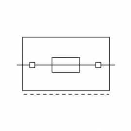 WAGO | 2002-1711 | 3-CONDUCTOR FUSE TERMINAL BLOCK; WITH PIV