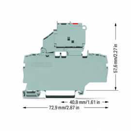 WAGO | 2002-1911/1000-541 | 2-CONDUCTOR FUSE TERMINAL BLOCK;