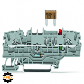 WAGO | 2002-1981/1000-435 | 2-CONDUCTOR FUSE TERMINAL BLOCK;