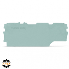WAGO | 2002-1991 | END AND INTERMEDIATE PLATE; 1 MM THICK; G