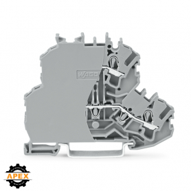 WAGO | 2002-2201/099-000 | DOUBLE-DECK TERMINAL BLOCK; THROU