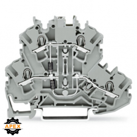 WAGO | 2002-2214/1000-492 | COMPONENT TERMINAL BLOCK; DOUBLE