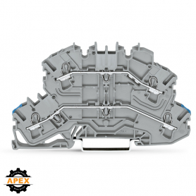 WAGO | 2002-2602 | DOUBLE-DECK TERMINAL BLOCK; THROUGH/THROU