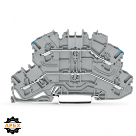 WAGO | 2002-2603 | DOUBLE-DECK TERMINAL BLOCK; THROUGH/THROU
