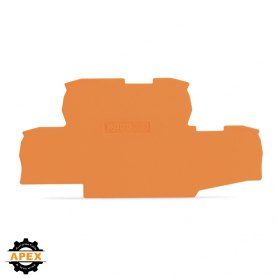 WAGO | 2002-2792 | END PLATE; 0.8 MM THICK; ORANGE