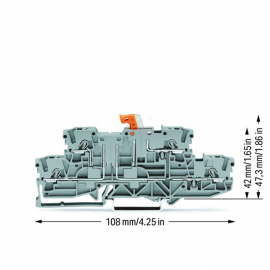 WAGO | 2002-2971 | DOUBLE-DECK DISCONNECT TERMINAL BLOCK; WI