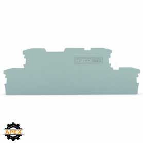 WAGO | 2002-2991 | END AND INTERMEDIATE PLATE; 1 MM THICK; G