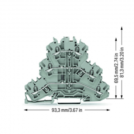 WAGO | 2002-3211/1000-675 | COMPONENT TERMINAL BLOCK; TRIPLE