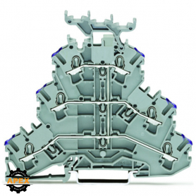 WAGO | 2002-3238 | TRIPLE-DECK TERMINAL BLOCK; 6-CONDUCTOR T